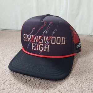 Springwood High Freddy Kruger Nightmare On Elm street Trucker Snapback Hat Cap
